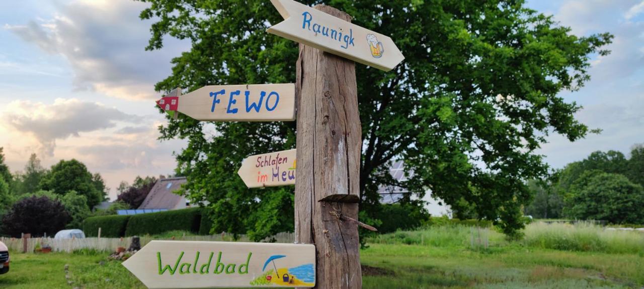Ferienwohnung & Campingplatz Vor Dem Berg Heideblick المظهر الخارجي الصورة